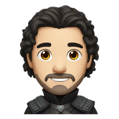 Jon snow sticker