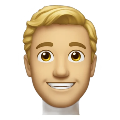 Xavier DuPont De Ligones smiling sticker