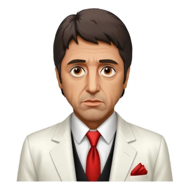 Al Pacino scarface sticker