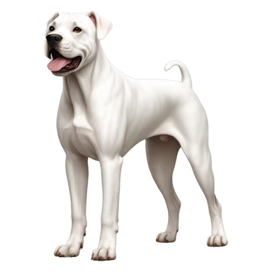 Dogo Argentino Dog Breed Full Body sticker