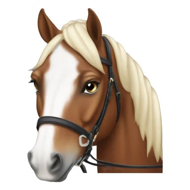dressage horse sticker