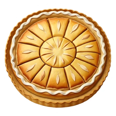 frangipane galette des rois sticker