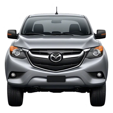 Mazda BT-50 - Mazda (Model Year: 2022) (Iconic colour: Dark Silver) sticker