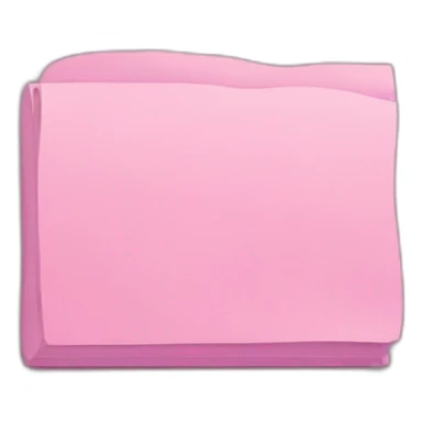 bloc de notas pink sticker