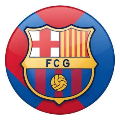 generate Barcelona official logo  sticker