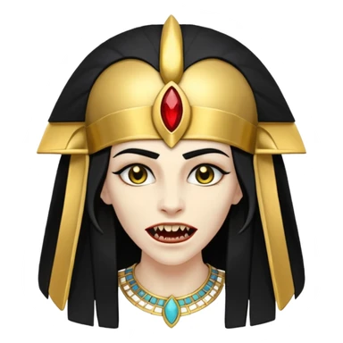 ancient egyptian vampire sticker