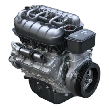 create a emoji turbocharged engine  sticker