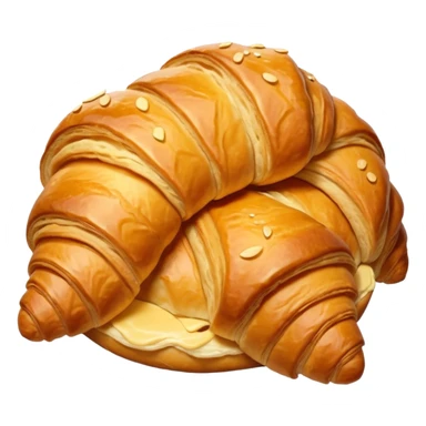 Croissant sticker