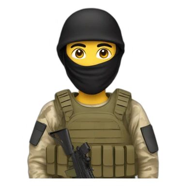 isis soldier sticker