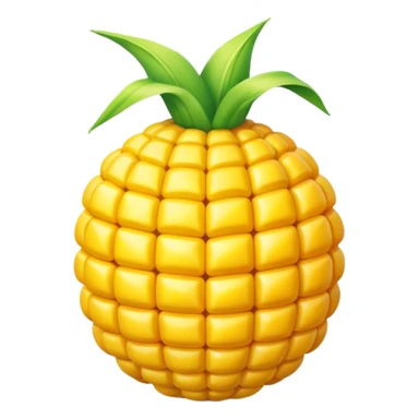 Corn ball sticker