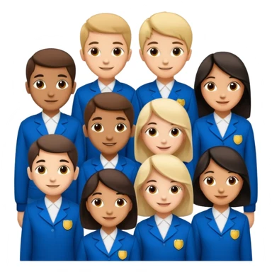 An elementary class in Iran sticker