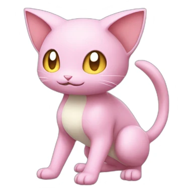 Pokémon Mew two sticker