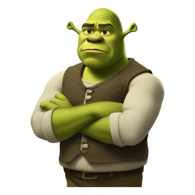Shrek get out of my swamp sticker