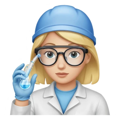 Testing water samples sticker