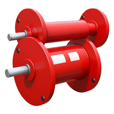 Représente moi une borne kilométrique rouge et blanche  sticker