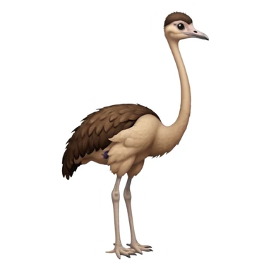 ostrich
 sticker