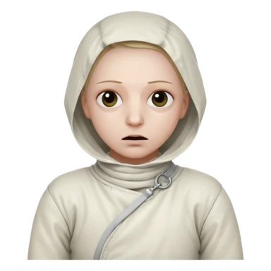 Пациент психиатрической больницы в смирительной рубашке sticker