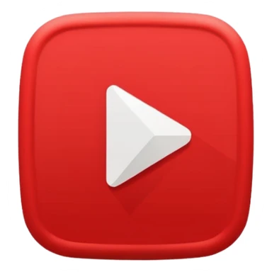 you tube logo play button animated you tube text sticker