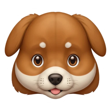 Affection / Love dog picture sticker