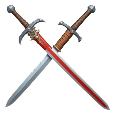 barbarian sword object icon, large heavy sword, rough steel blade, leather wrapped handle, battle-worn scratches, fantasy style, 3D cartoon, mobile game icon style, centered, clean background, soft shadow, no text, no watermark

 sticker
