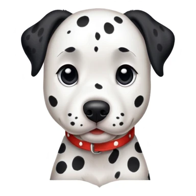 dalmatian dog sticker