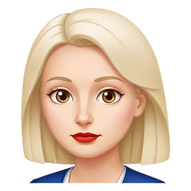 patriot polish european woman simple patriot politician modern sticker