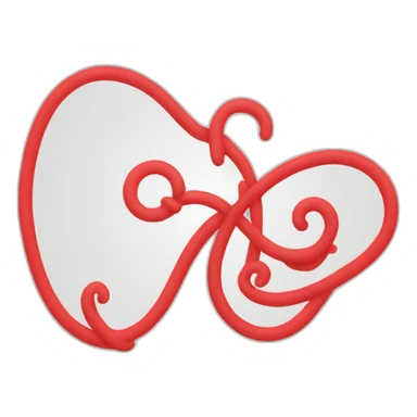 ide red squiggly line sticker