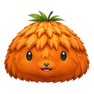 Kapibara fruit cap sticker