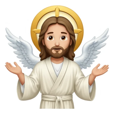 jesus fly to the heaven sticker