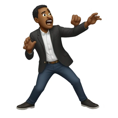 Slapping ny self sticker