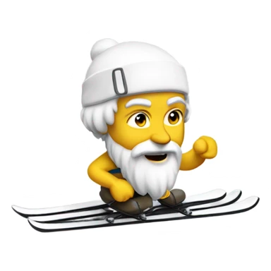 Socrates on ski’s sticker