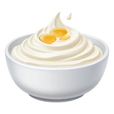 Bowl of labne  sticker