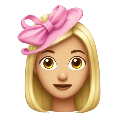 Rebecca wearing a fascinater ￼ sticker