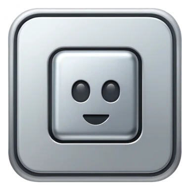 small AI chip icon sticker