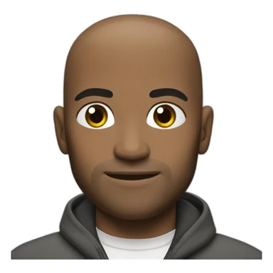 A black Zidane sticker