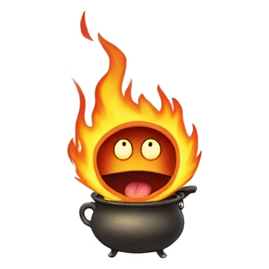 Calcifer Howl’s Moving Castle sticker