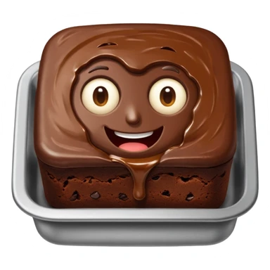 brownie al forno sticker