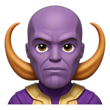 Thanos from Squid game! sticker