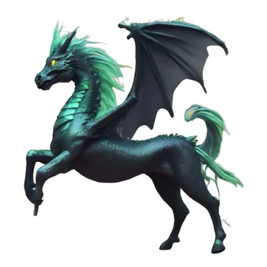 420 .Zombie_ Vaporwave black holographic oilslick zombie dragon unicorn smoking yellow caution tape hemp leaves unicorn Pegasus hemp plants sticker