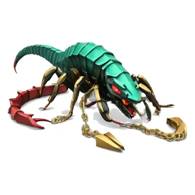 Dragon scorpion Black red gold green cyan rusty grunge effect scratched patina rat mouse scorpion tail stinger gangsta gangster hip hop gold chain mechanical cyborg pixel 3d render low poly sticker
