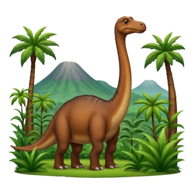 Não o sauropode  no Congo sticker
