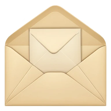 an envelope with asterisks in the upper right corner sticker