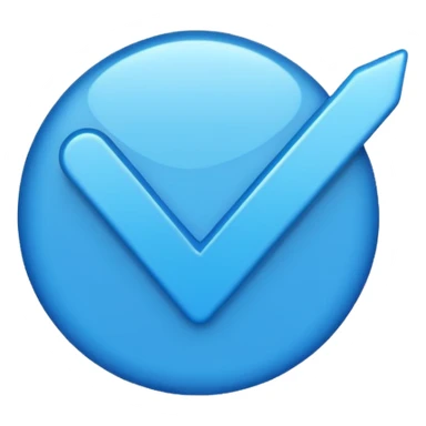 Centang biru yg ada di tiktok sticker