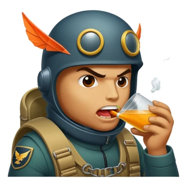 Helldiver eats Terminides sticker