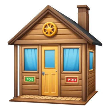 a photo booth cabin sticker
