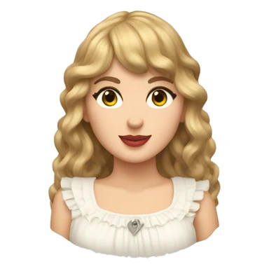 Taylor swift folklore heart sticker