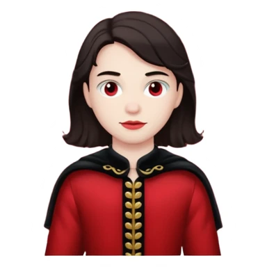 theater student with curtain behind sticker