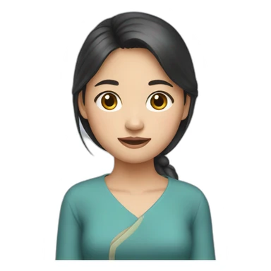 vietnamese girl sticker