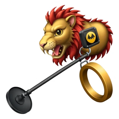 Manticore metal detector sticker