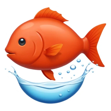 Un savon qui vole avec un poisson dans le bec sticker